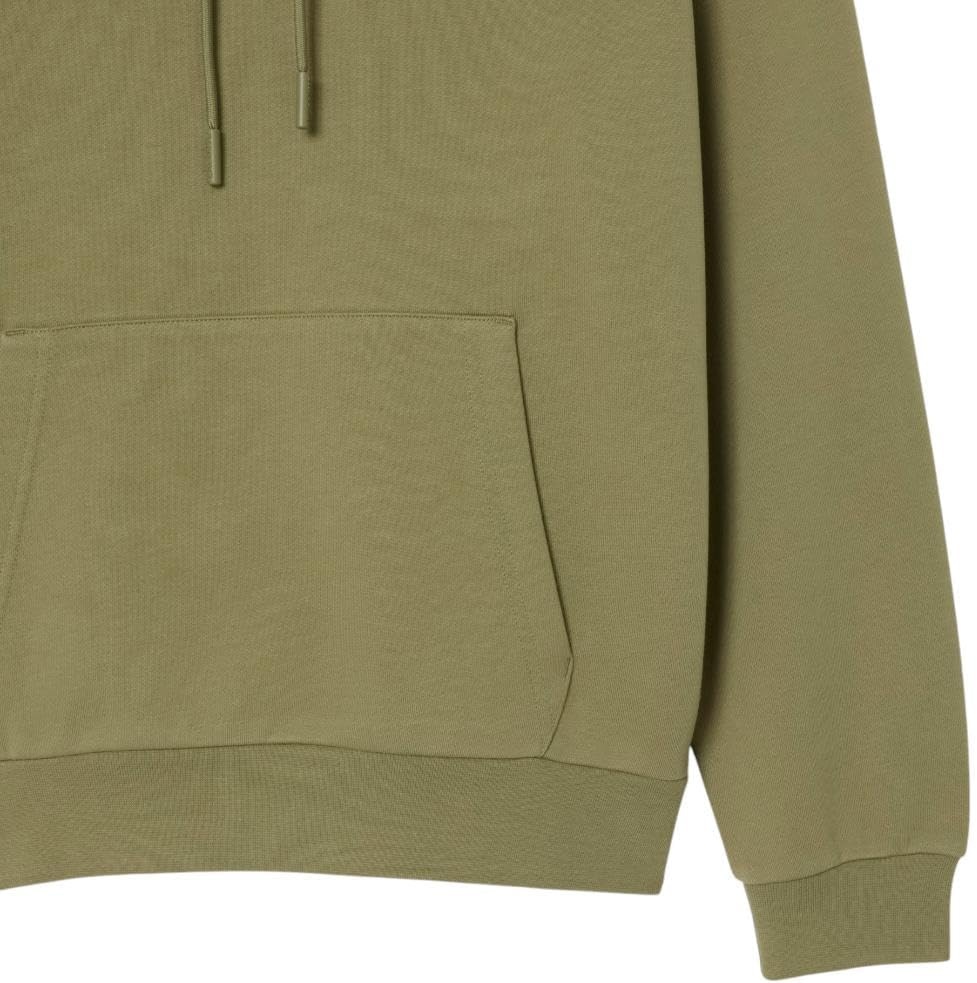 image:imageLacoste Cotton Fleece HoodieKhaki