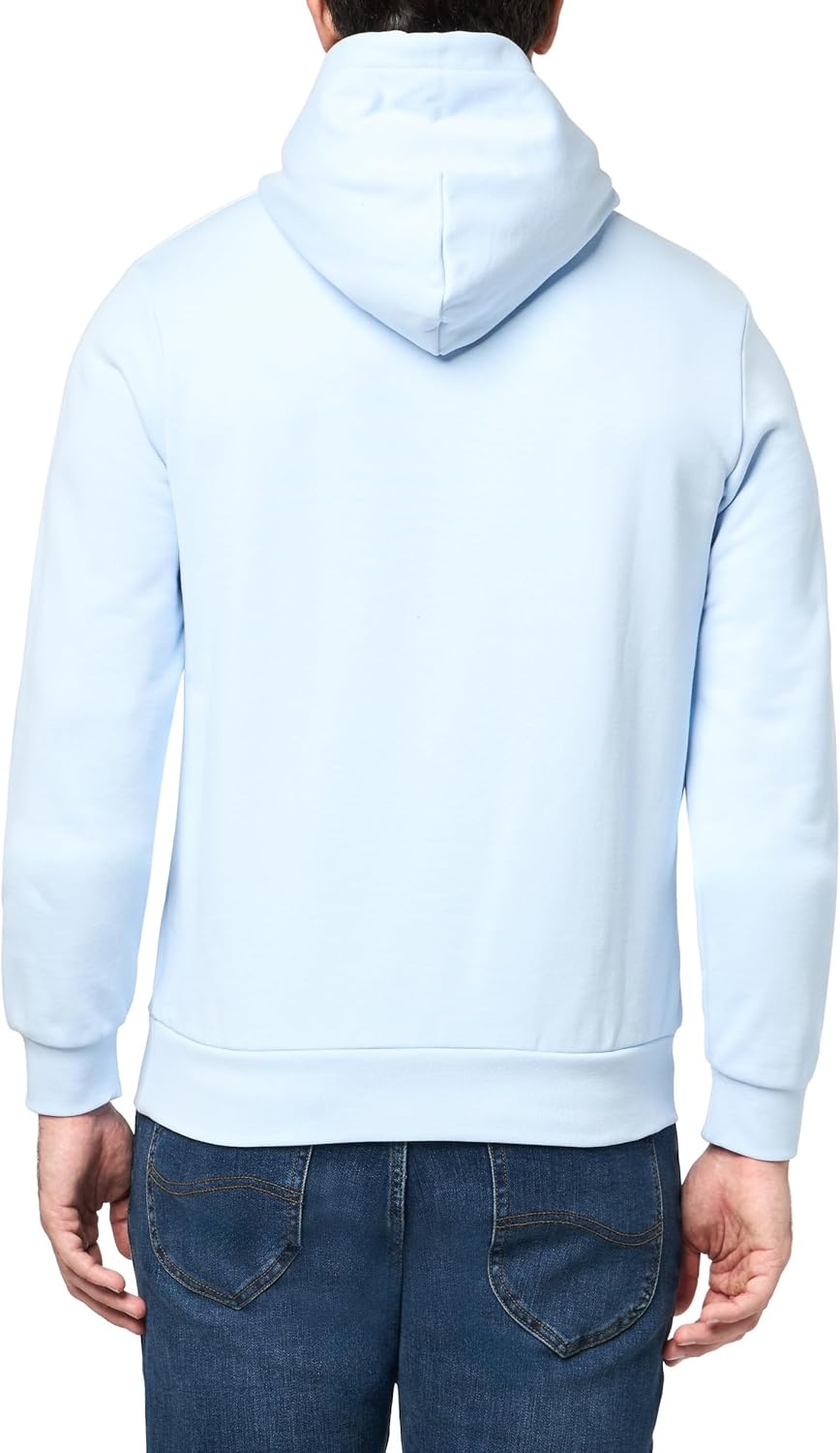image:imageLacoste Cotton Fleece HoodieLight Blue