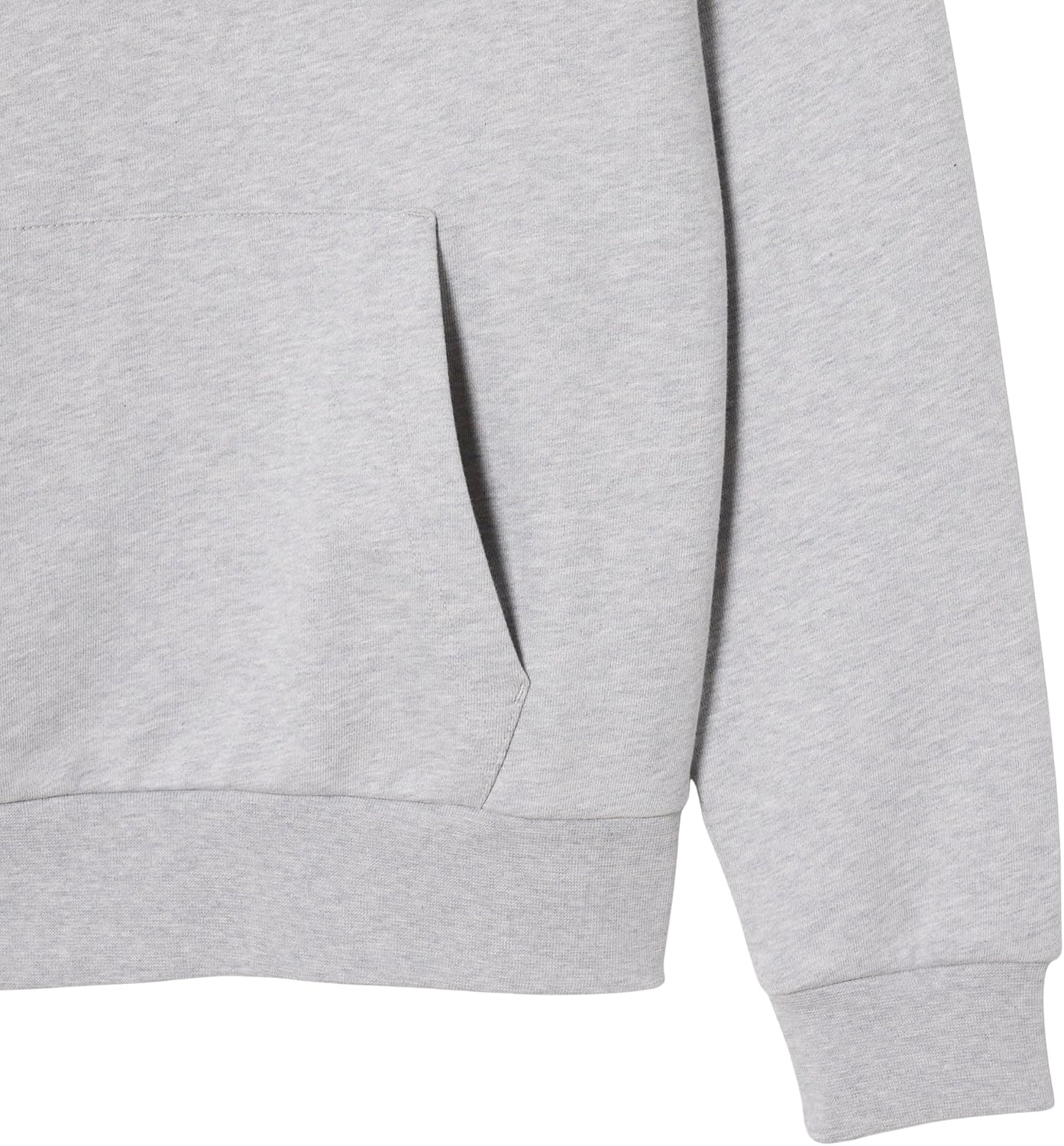 image:imageLacoste Cotton Fleece HoodieSilver Chine
