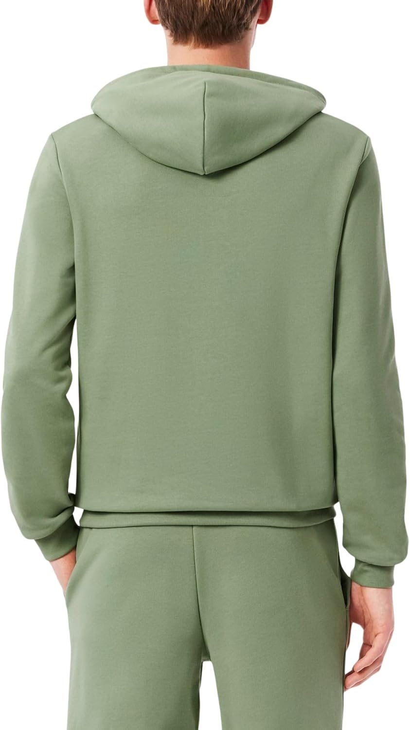 image:imageLacoste Cotton Fleece HoodieThyme
