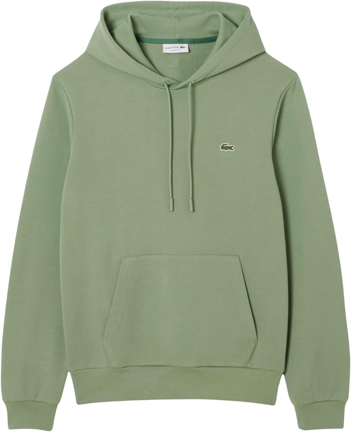 image:imageLacoste Cotton Fleece HoodieThyme