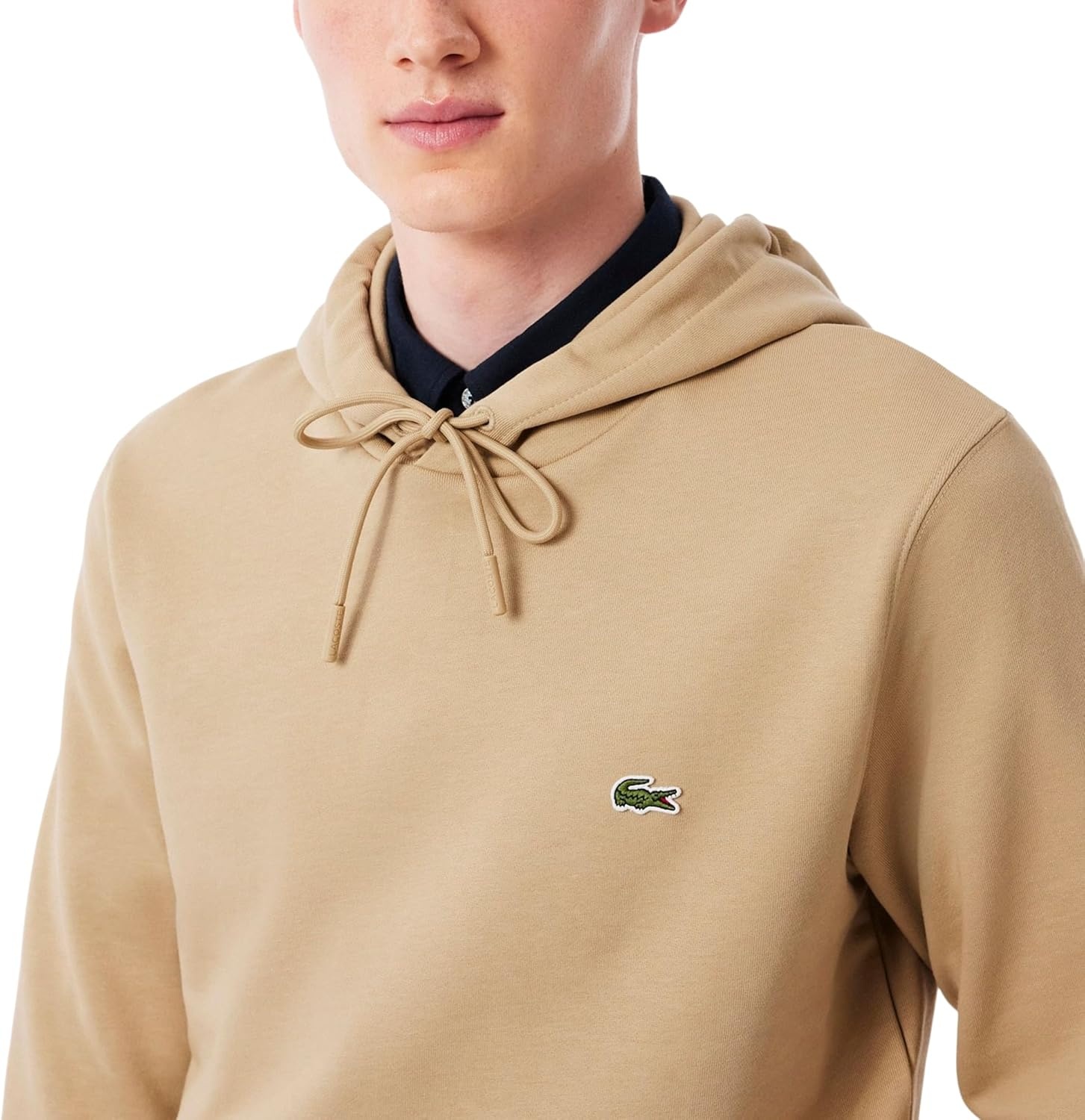 image:imageLacoste Cotton Fleece HoodieViennese