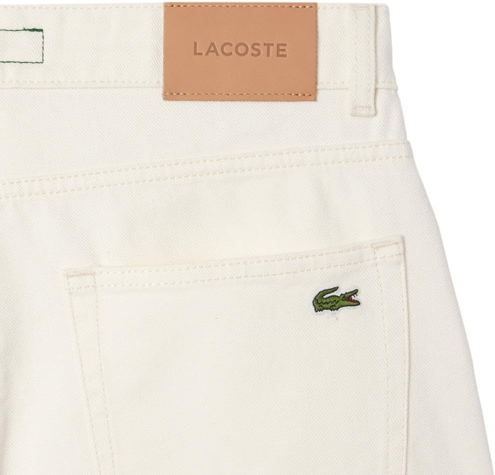 image:imageLacoste Mens 5 Pocket Straight Cut Indigo JeansFlour