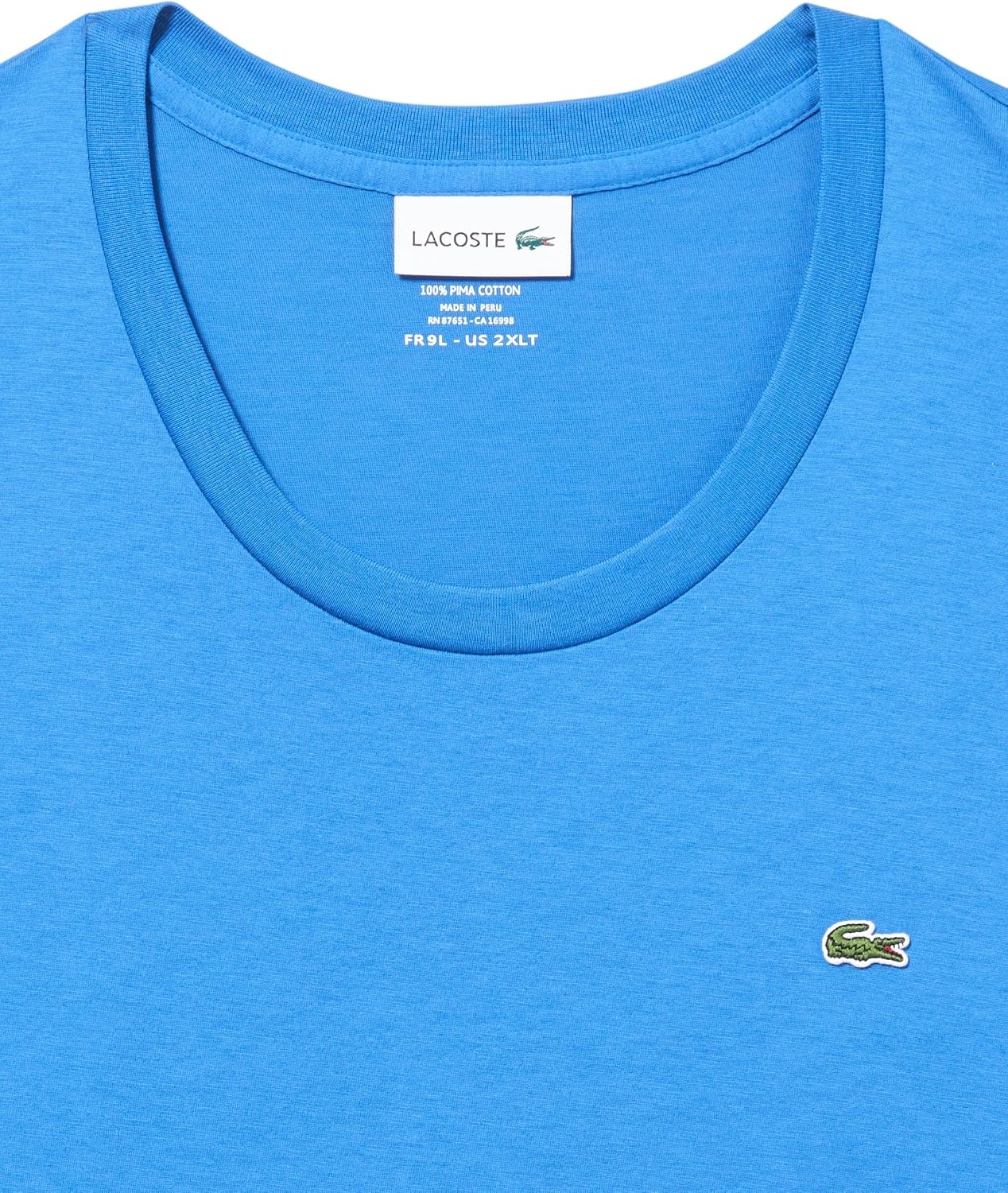image:imageLacoste Mens Big amp Tall Pima Cotton Jersey TShirtKingdom