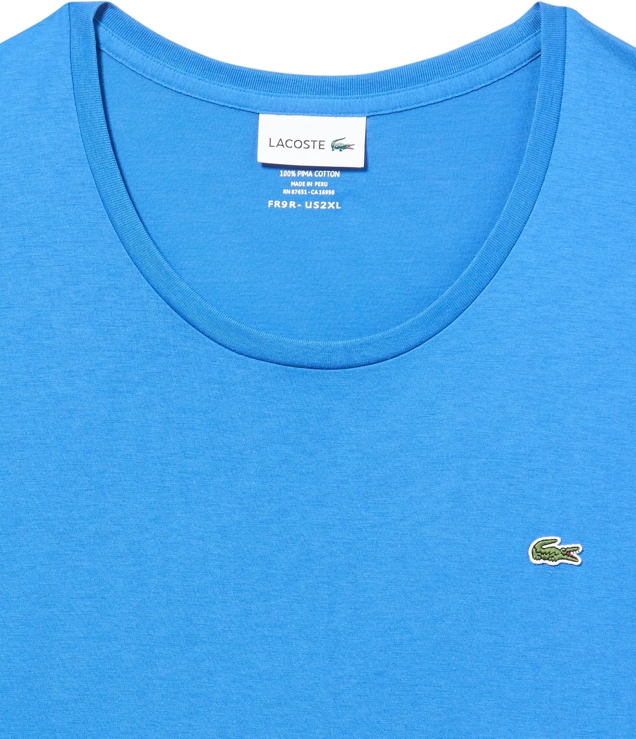 image:imageLacoste Mens Big amp Tall Pima Cotton Jersey TShirtLadigue