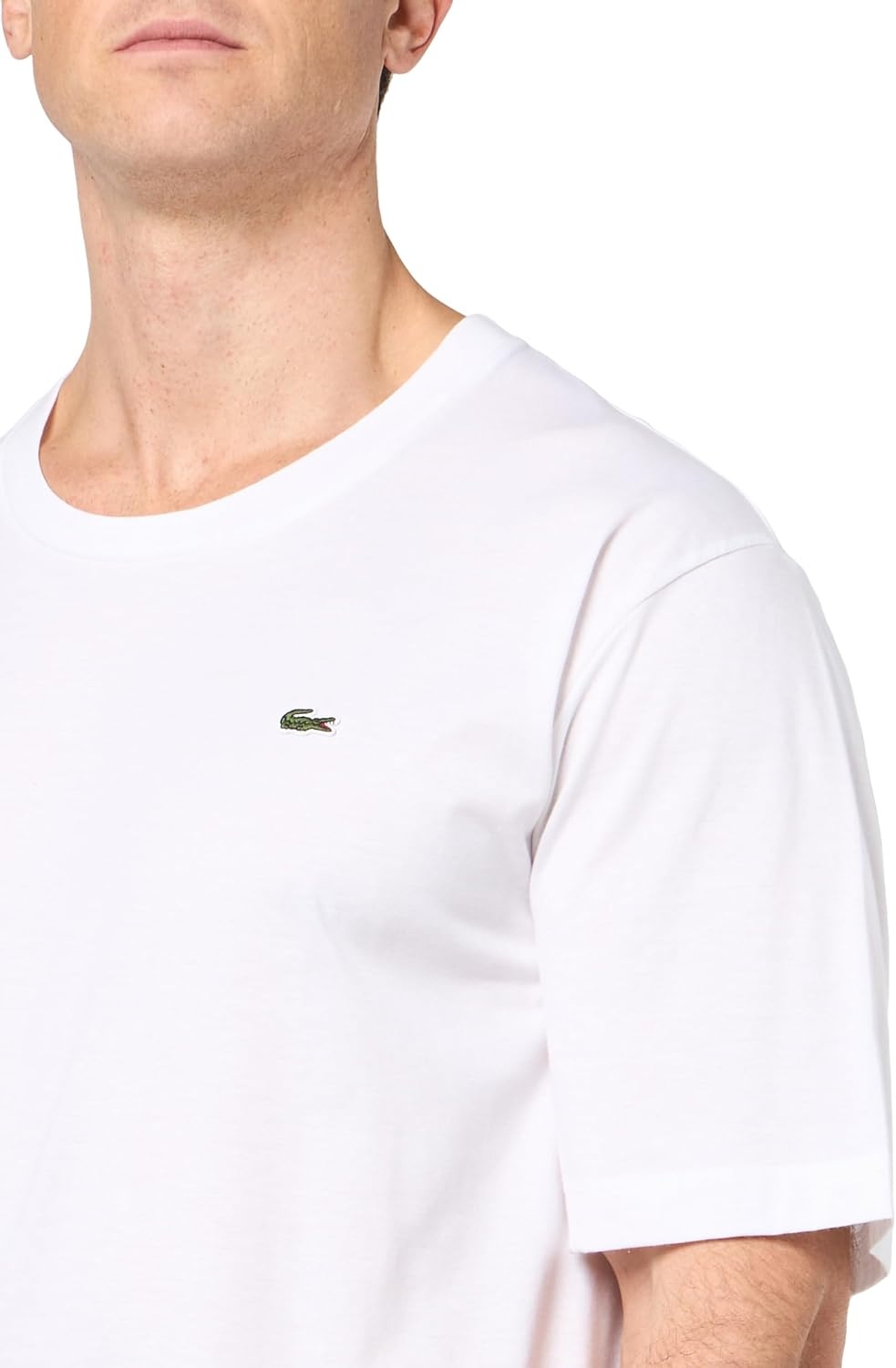 image:imageLacoste Mens Big amp Tall Pima Cotton Jersey TShirtWhite