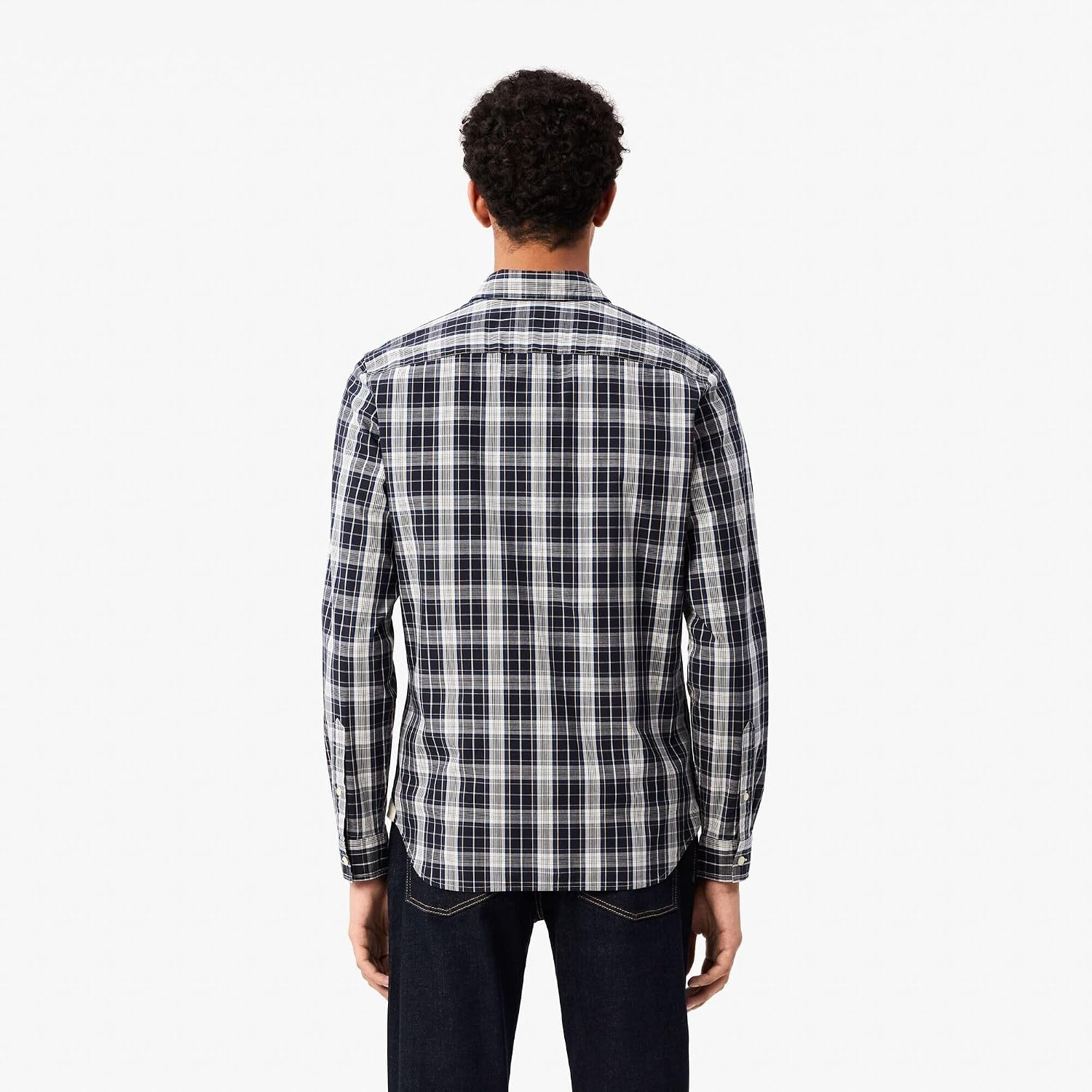 image:imageLacoste Mens Check Print Stretch ShirtAbysmHammam