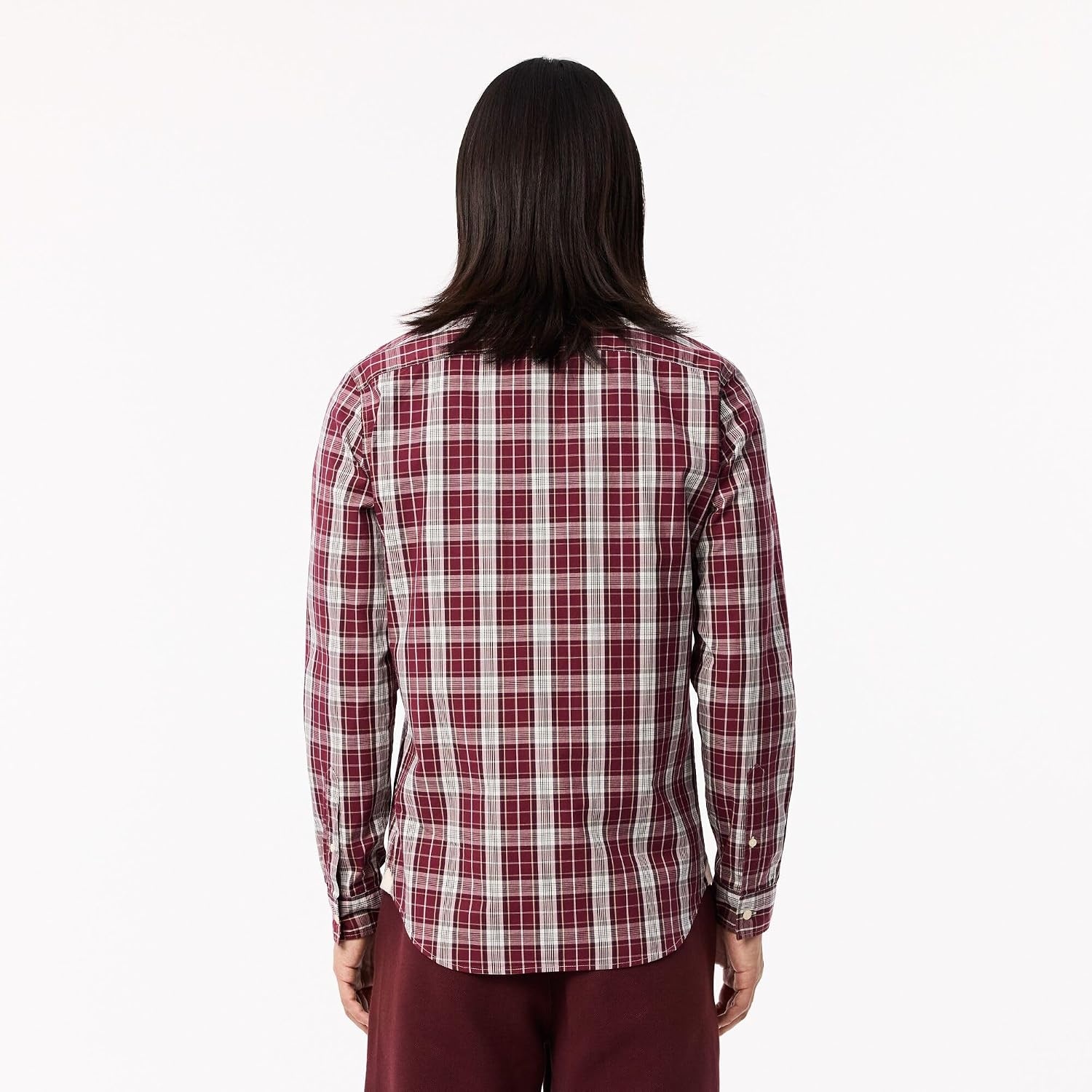 image:imageLacoste Mens Check Print Stretch ShirtExpressoHammam