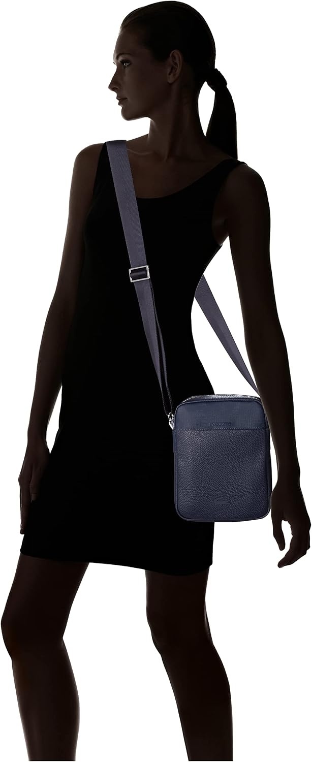 image:imageLacoste Mens City Court Concept Vertical Camera BagNavy Blue