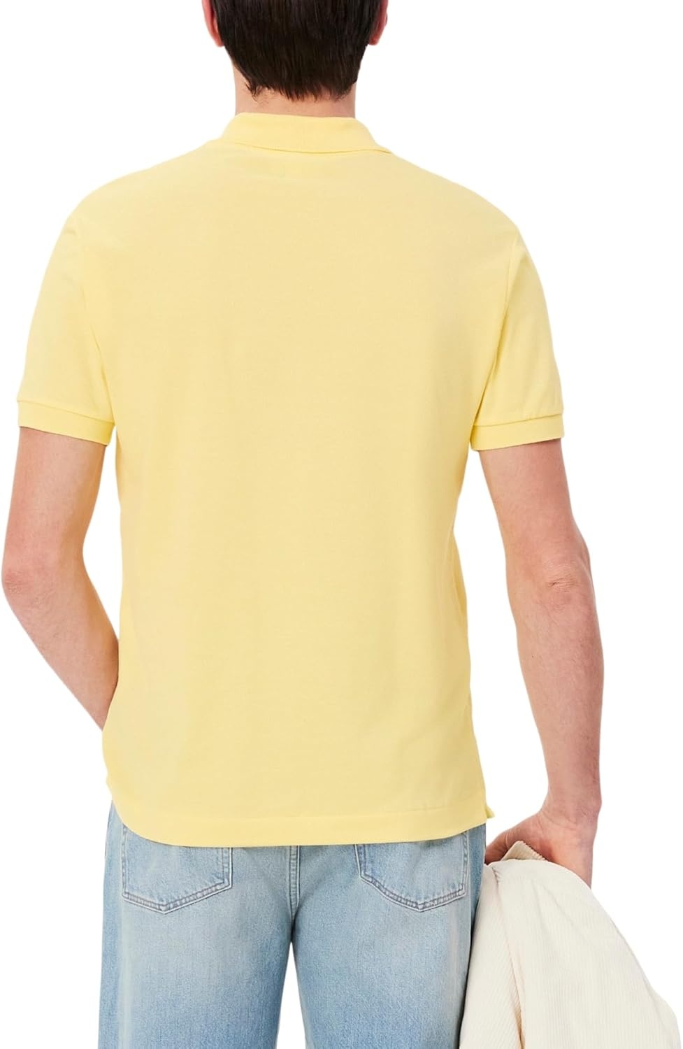 image:imageLacoste Mens Classic Fit L1212 Original Piqu Polo Shirt Yellow XLarge