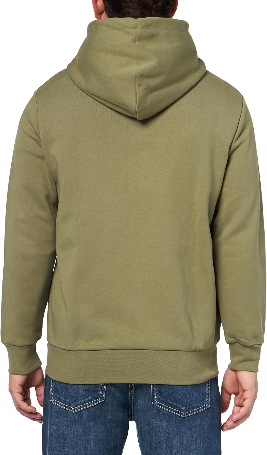 image:imageLacoste Mens Classic Fit Zipped Fleece SweatshirtKhaki