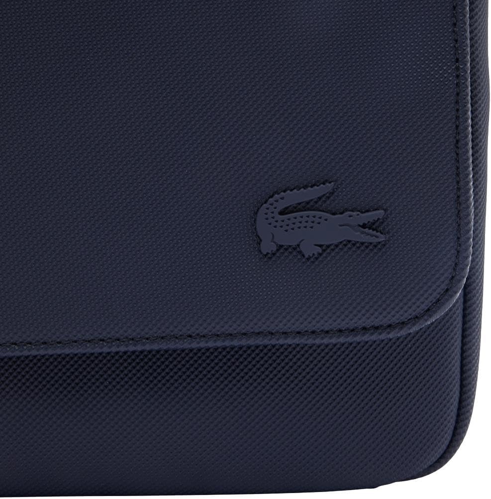 image:imageLacoste Mens Classic Flap Close Shoulder BagMidnight Blue