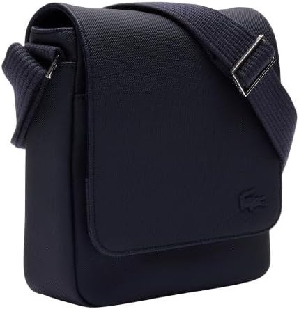 image:imageLacoste Mens Classic Flap Close Shoulder BagMidnight Blue