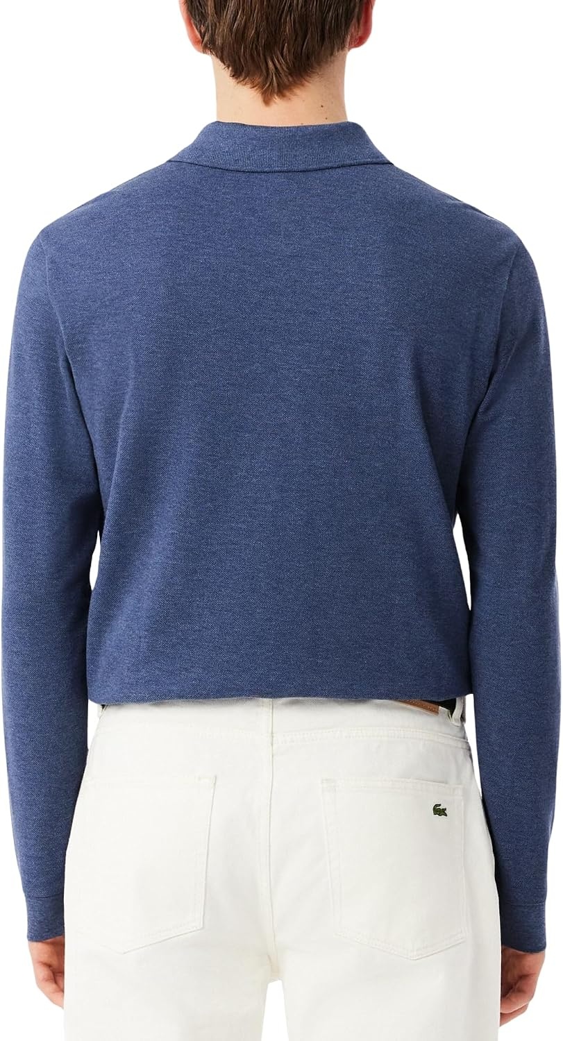 image:imageLacoste Mens Classic Long Sleeve Pique Polo ShirtJasi Chine