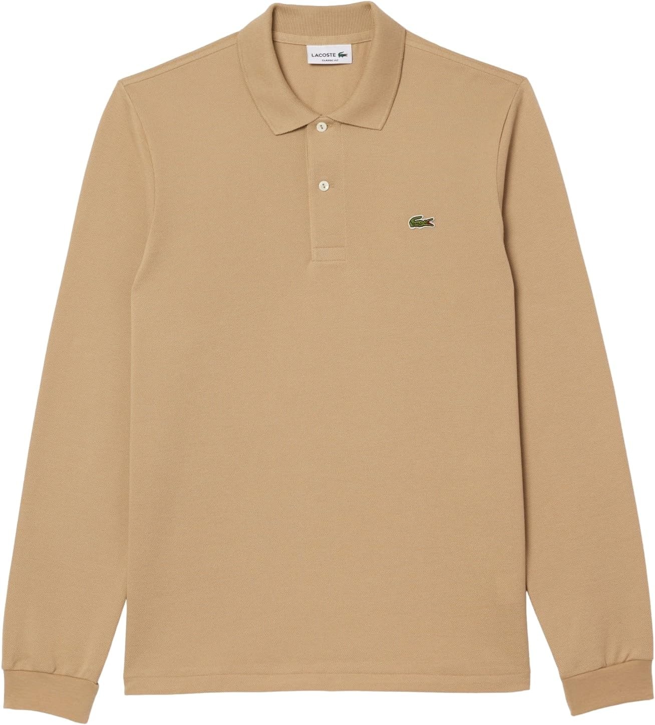 image:imageLacoste Mens Classic Long Sleeve Pique Polo ShirtViennese