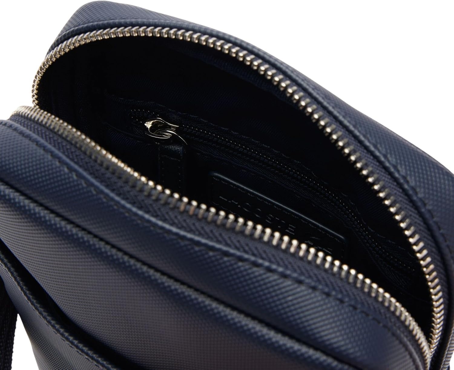 image:imageLacoste Mens Classic Pique Effect Satchel BagMidnight Blue