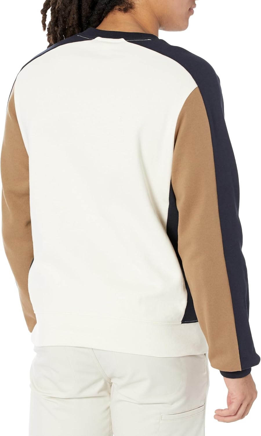 image:imageLacoste Mens ColourBlock Crew Neck SweatshirtLaplandCookieAbysm