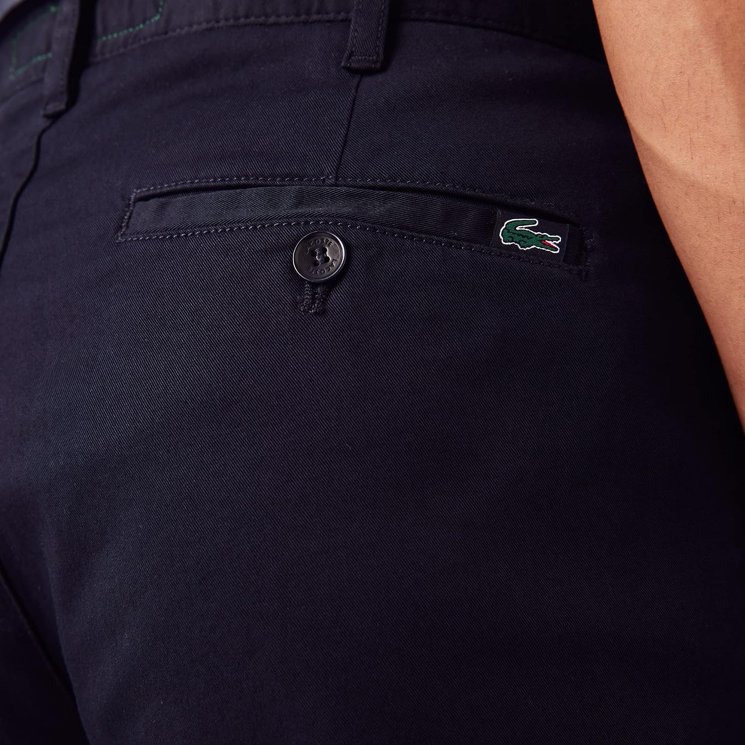image:imageLacoste Mens Core Collection Slim Fit Chino PantAbysm