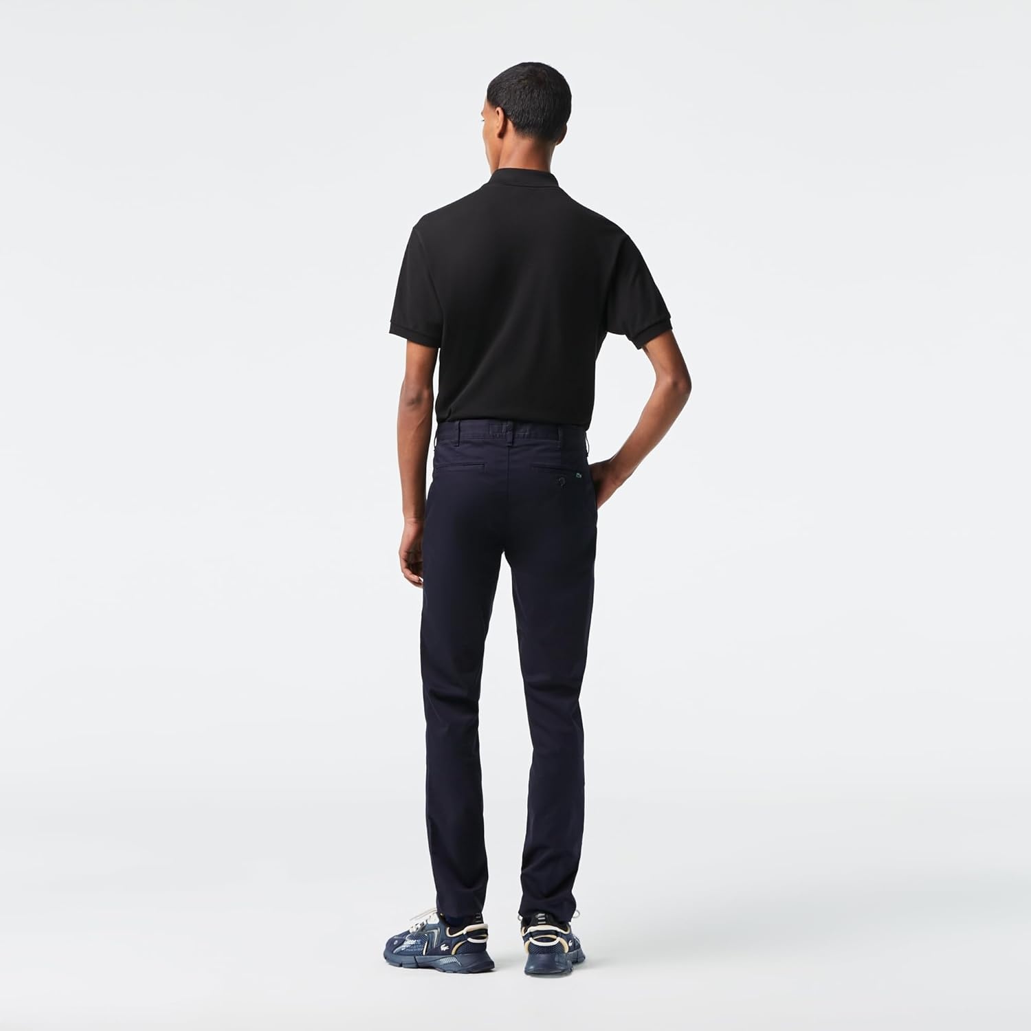 image:imageLacoste Mens Core Collection Slim Fit Chino PantAbysm