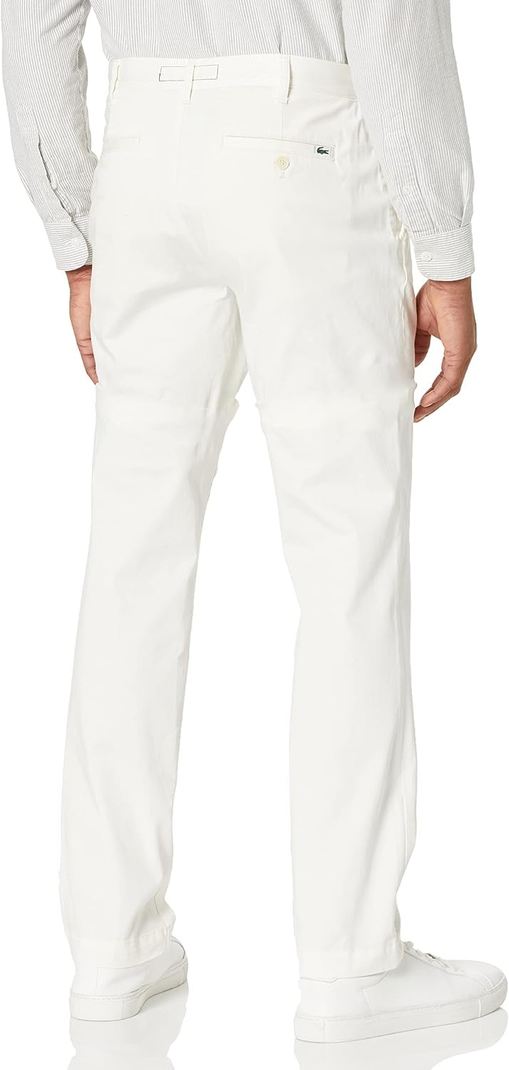 image:imageLacoste Mens Core Collection Slim Fit Chino PantFlour