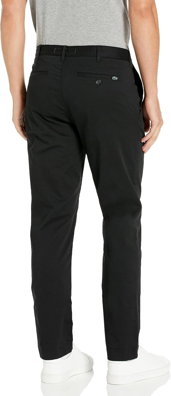 image:imageLacoste Mens Core Collection Slim Fit Chino PantJardin