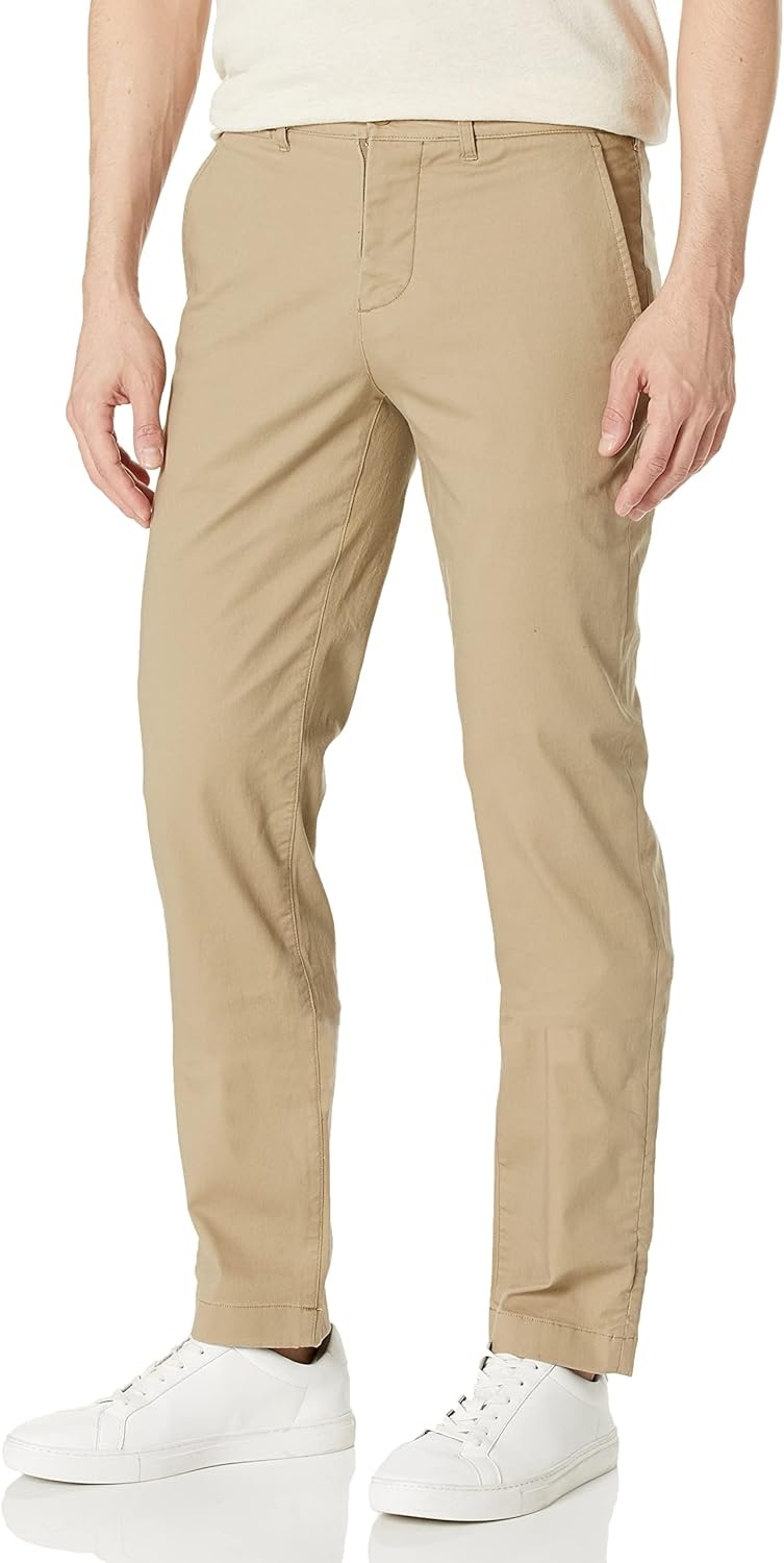 image:imageLacoste Mens Core Collection Slim Fit Chino PantLion
