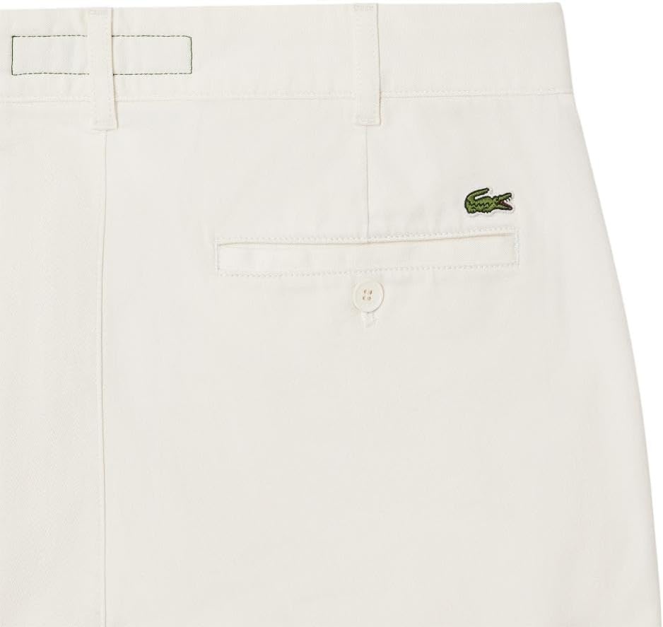 image:imageLacoste Mens Core Collection Slim Fit Stretch Cotton Chino PantFlour