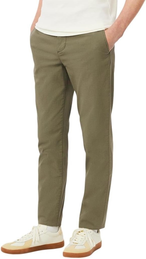image:imageLacoste Mens Core Collection Slim Fit Stretch Cotton Chino PantKhaki
