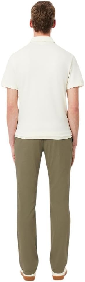 image:imageLacoste Mens Core Collection Slim Fit Stretch Cotton Chino PantKhaki