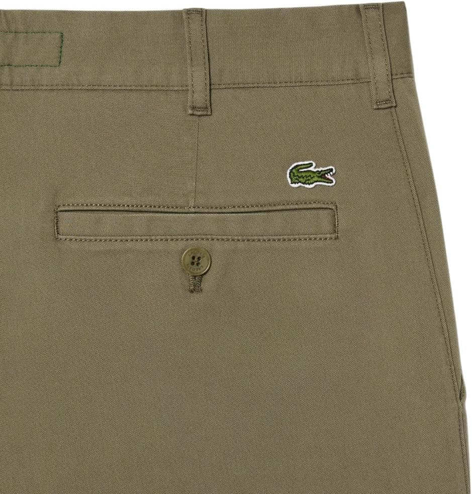 image:imageLacoste Mens Core Collection Slim Fit Stretch Cotton Chino PantKhaki