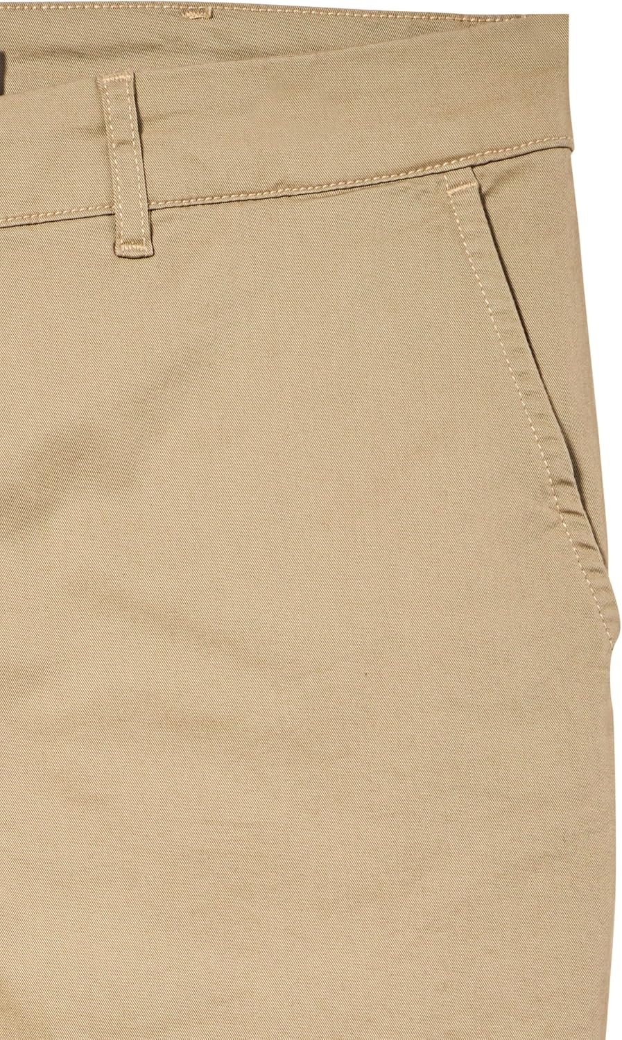 image:imageLacoste Mens Core Collection Slim Fit Stretch Cotton Chino PantLion Brown