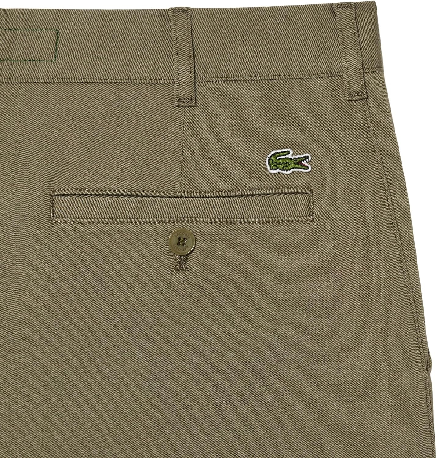 image:imageLacoste Mens Core Collection Slim Fit Stretch Cotton Chino PantNew Khaki