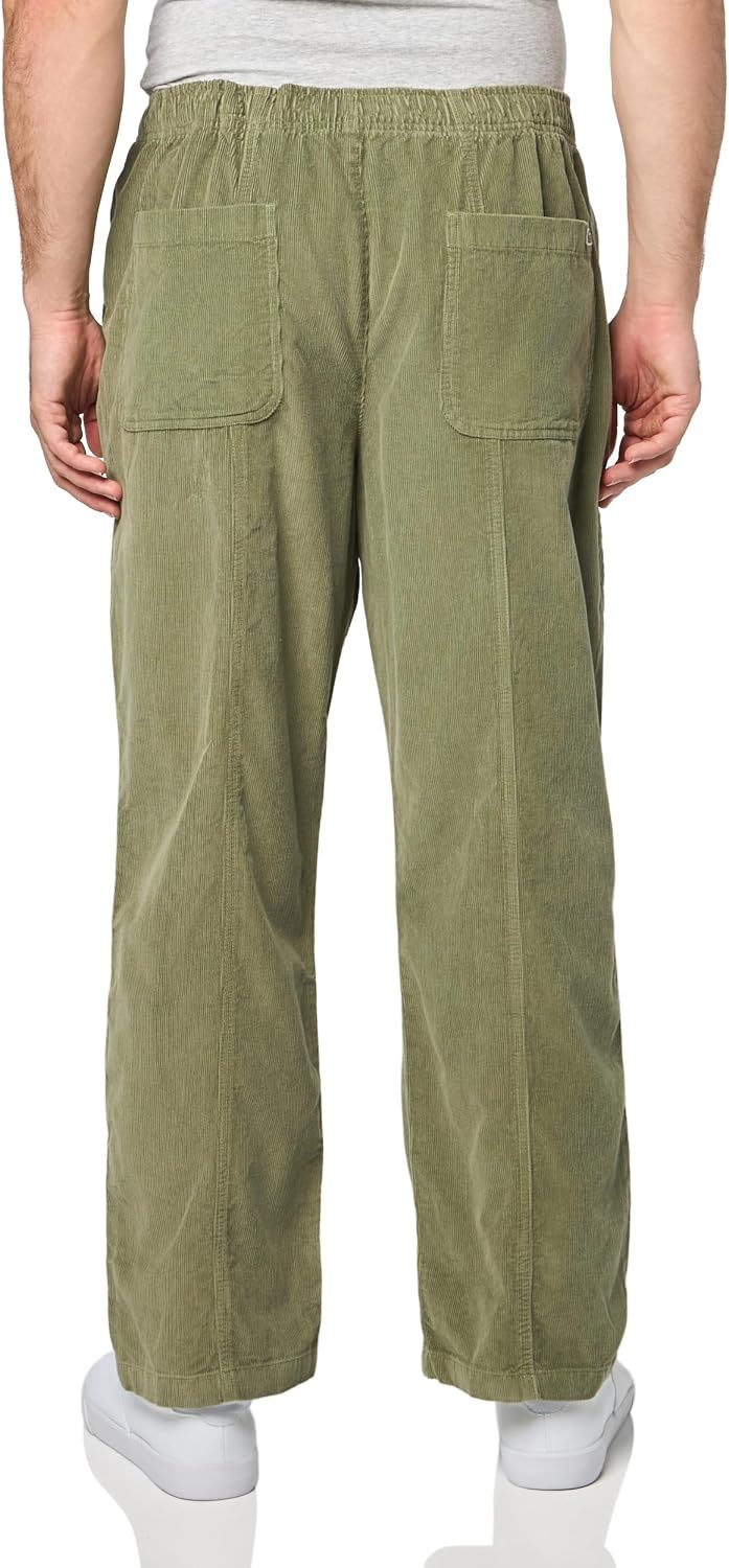 image:imageLacoste Mens Core Collection Straight Fit Corduroy TrousersKhaki