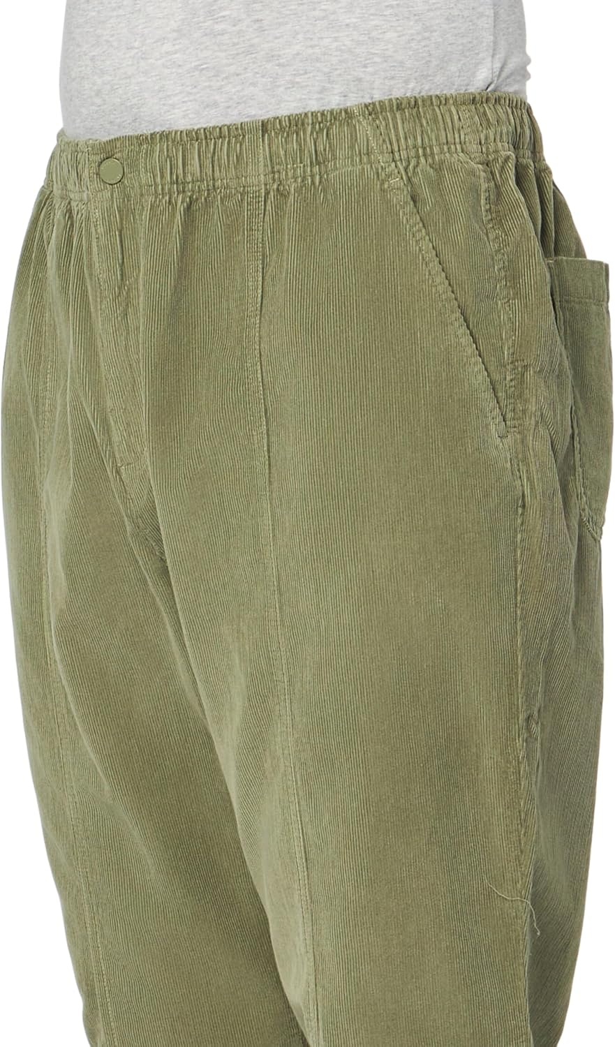 image:imageLacoste Mens Core Collection Straight Fit Corduroy TrousersKhaki
