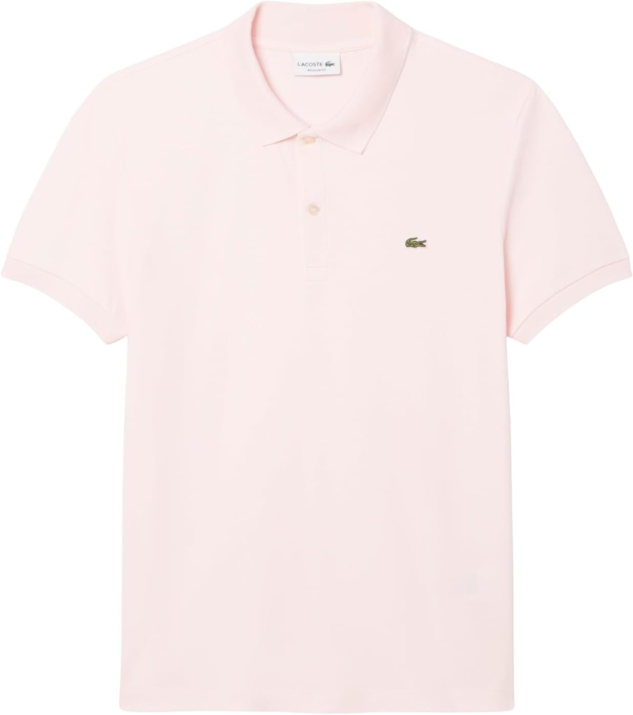 image:imageLacoste Mens Core Short Sleeve Regular Fit Green Croc PoloFlamingo