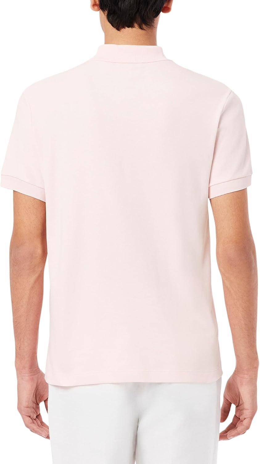 image:imageLacoste Mens Core Short Sleeve Regular Fit Green Croc PoloFlamingo