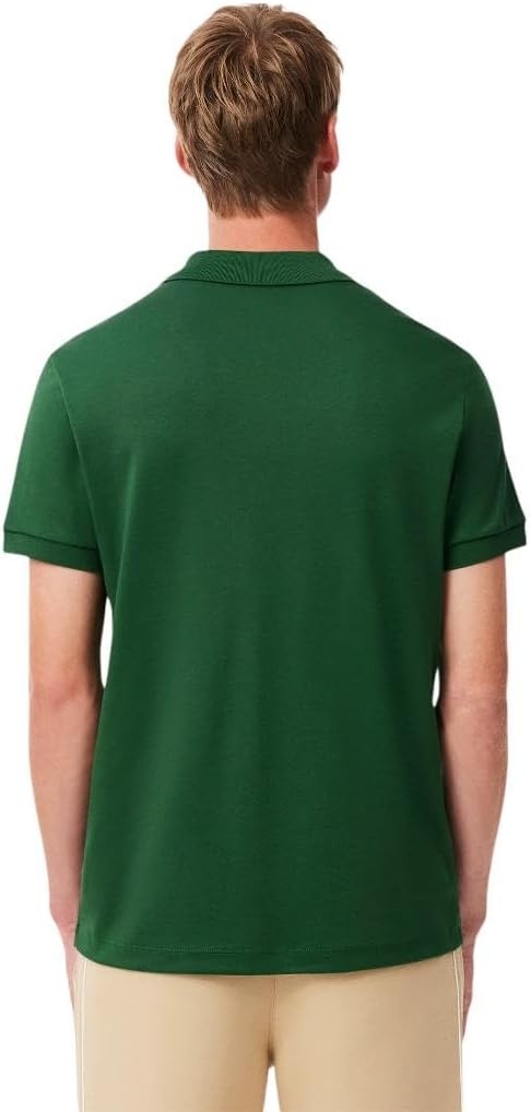 image:imageLacoste Mens Core Short Sleeve Regular Fit Green Croc PoloGreen