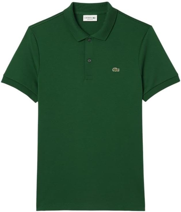 image:imageLacoste Mens Core Short Sleeve Regular Fit Green Croc PoloGreen