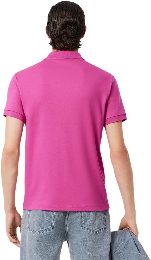 image:imageLacoste Mens Core Short Sleeve Regular Fit Green Croc PoloMalva