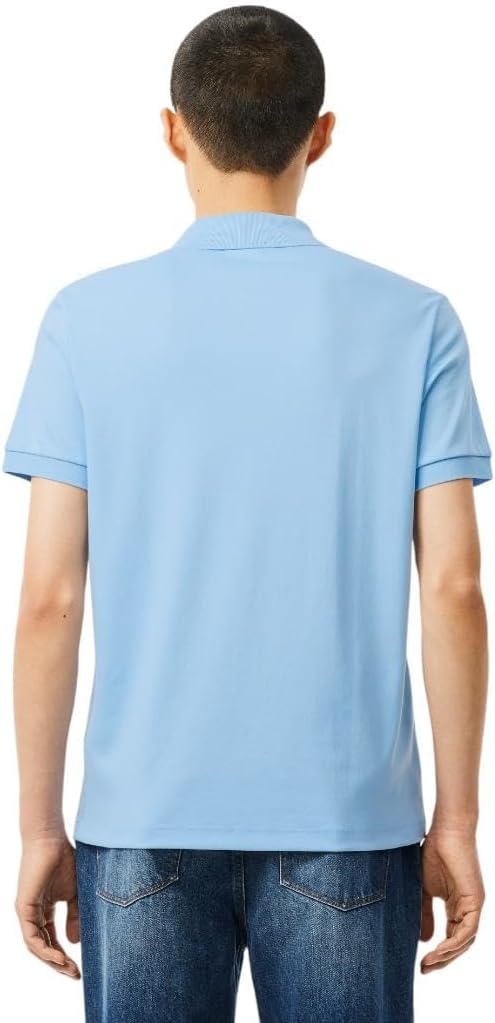 image:imageLacoste Mens Core Short Sleeve Regular Fit Green Croc PoloOverview Blue