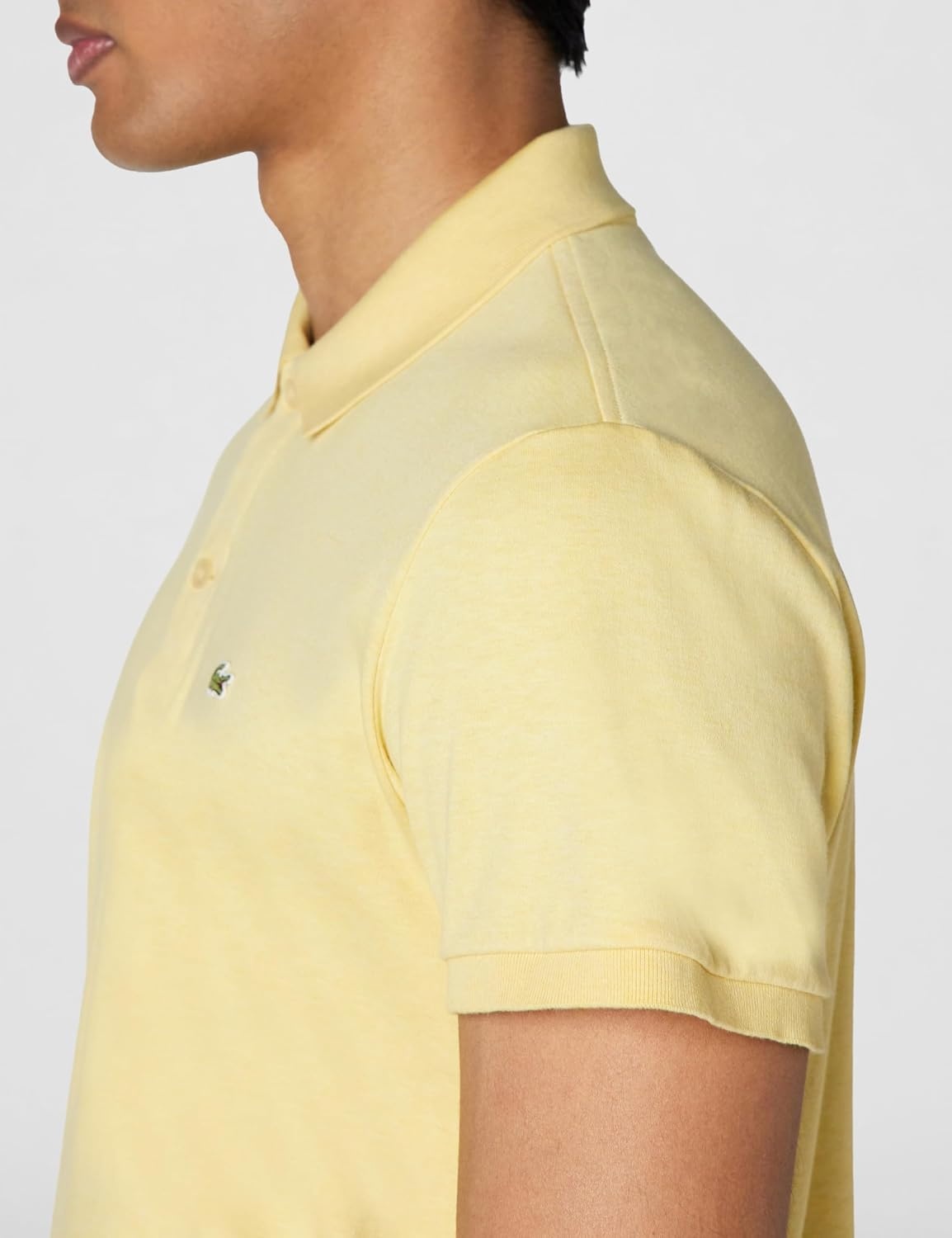 image:imageLacoste Mens Core Short Sleeve Regular Fit Green Croc PoloSoleil Chine