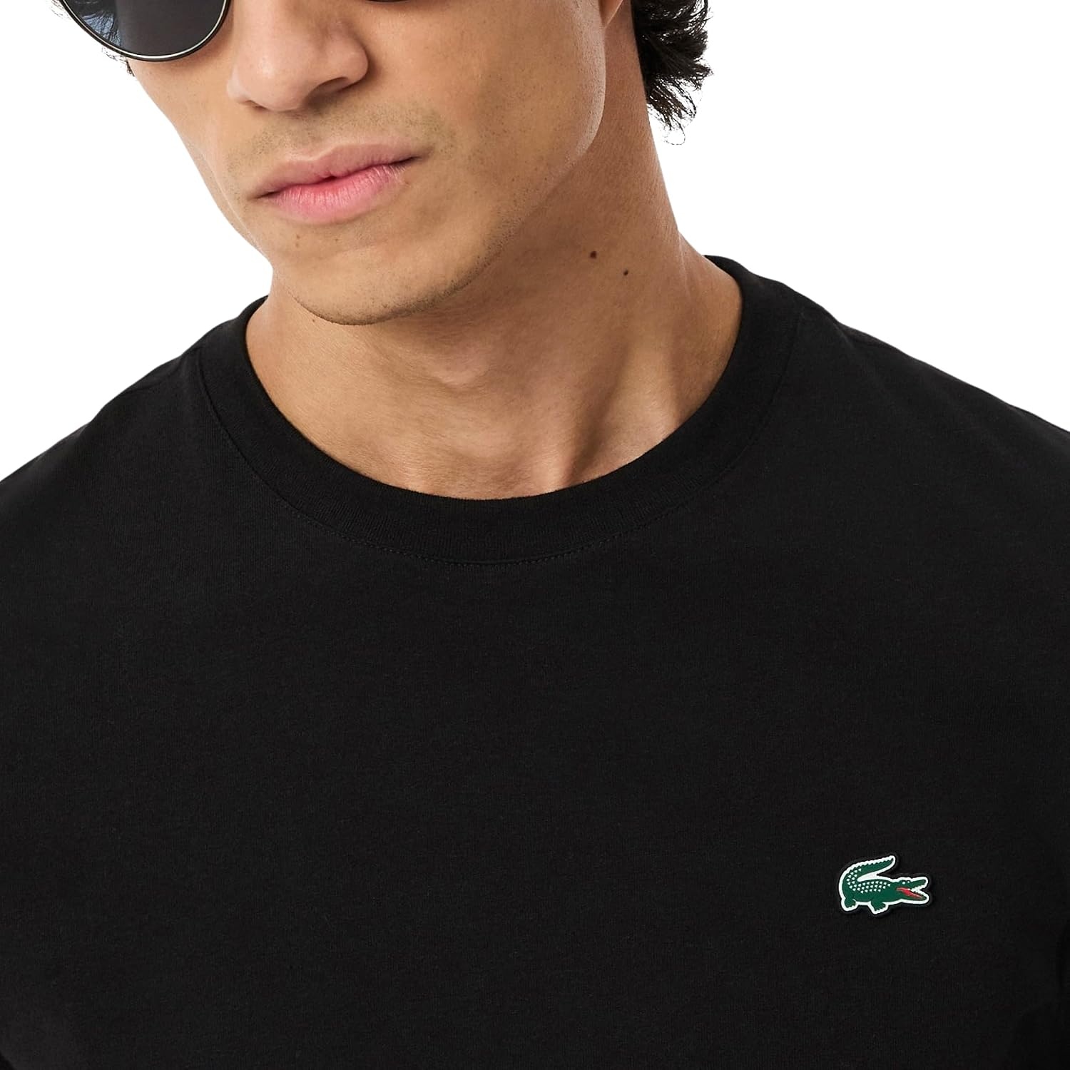 image:imageLacoste Mens Cotton Blend TShirtBlack