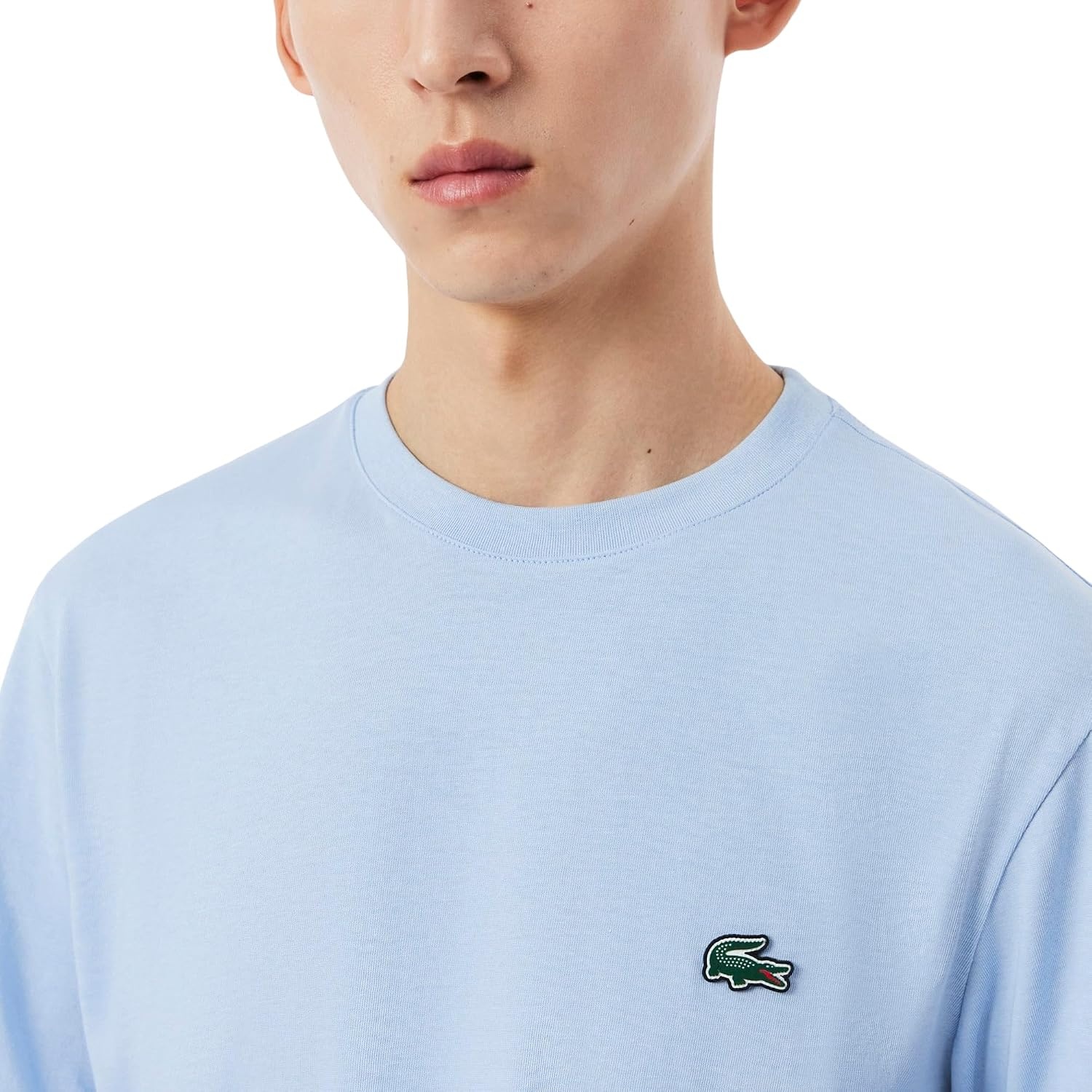 image:imageLacoste Mens Cotton Blend TShirtChambray