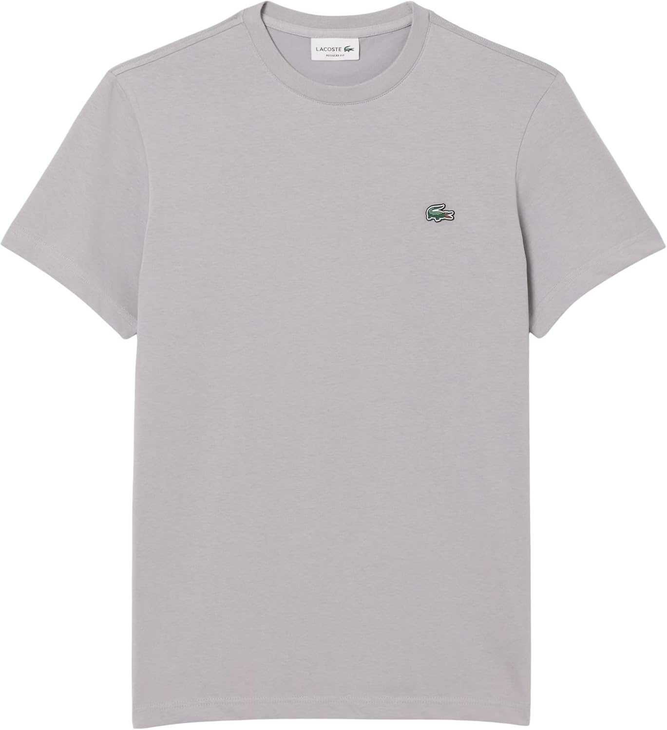 image:imageLacoste Mens Cotton Blend TShirtElephant Grey