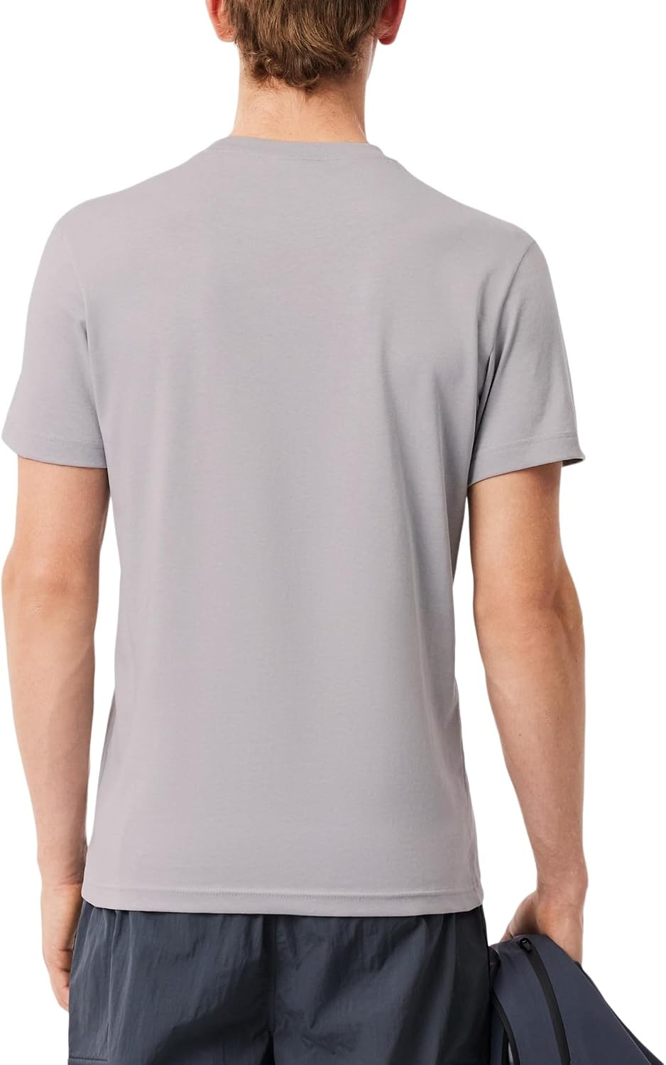 image:imageLacoste Mens Cotton Blend TShirtElephant Grey