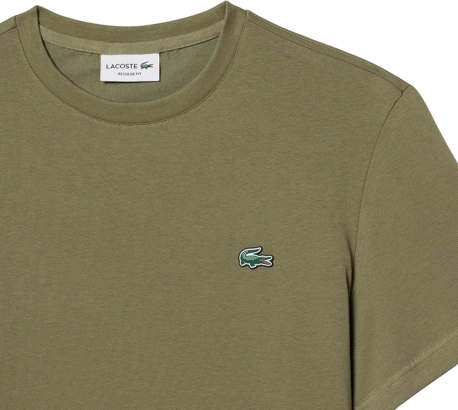 image:imageLacoste Mens Cotton Blend TShirtKhaki