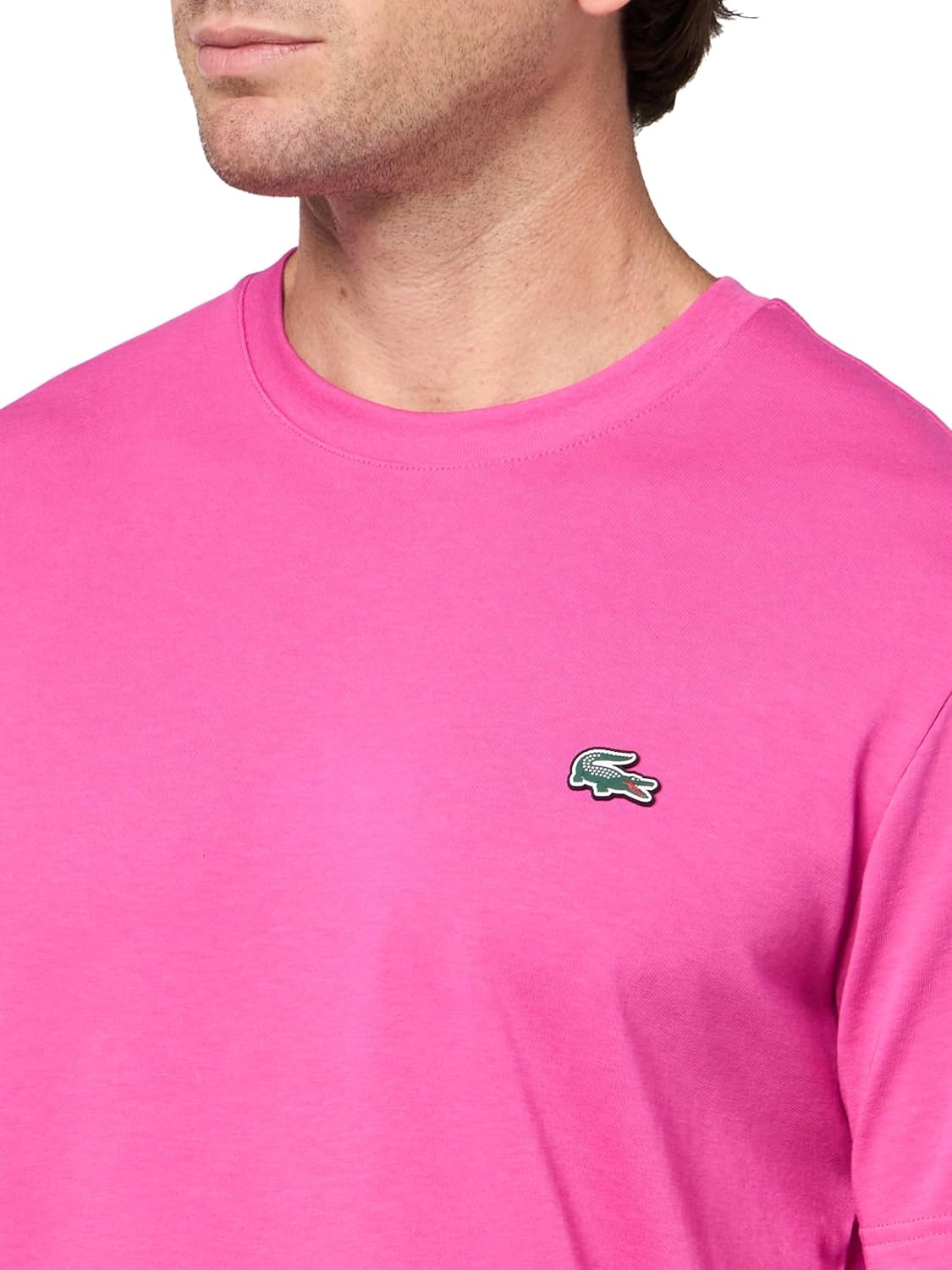 image:imageLacoste Mens Cotton Blend TShirtMalva