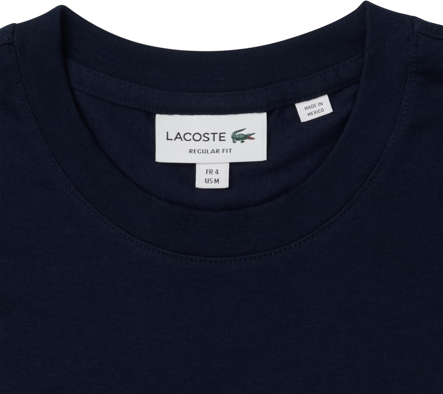image:imageLacoste Mens Cotton Blend TShirtNavy Blue