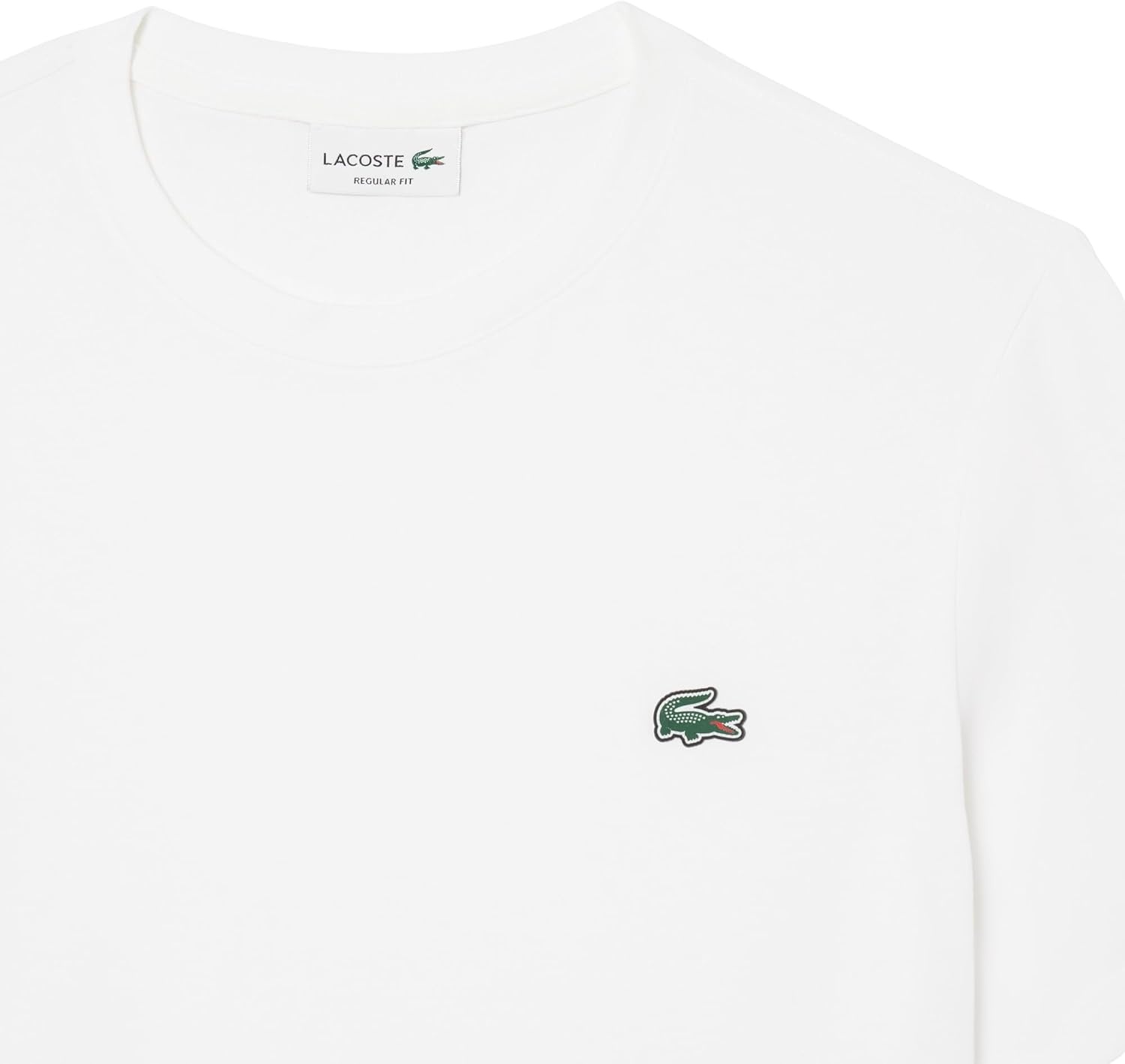 image:imageLacoste Mens Cotton Blend TShirtWhite