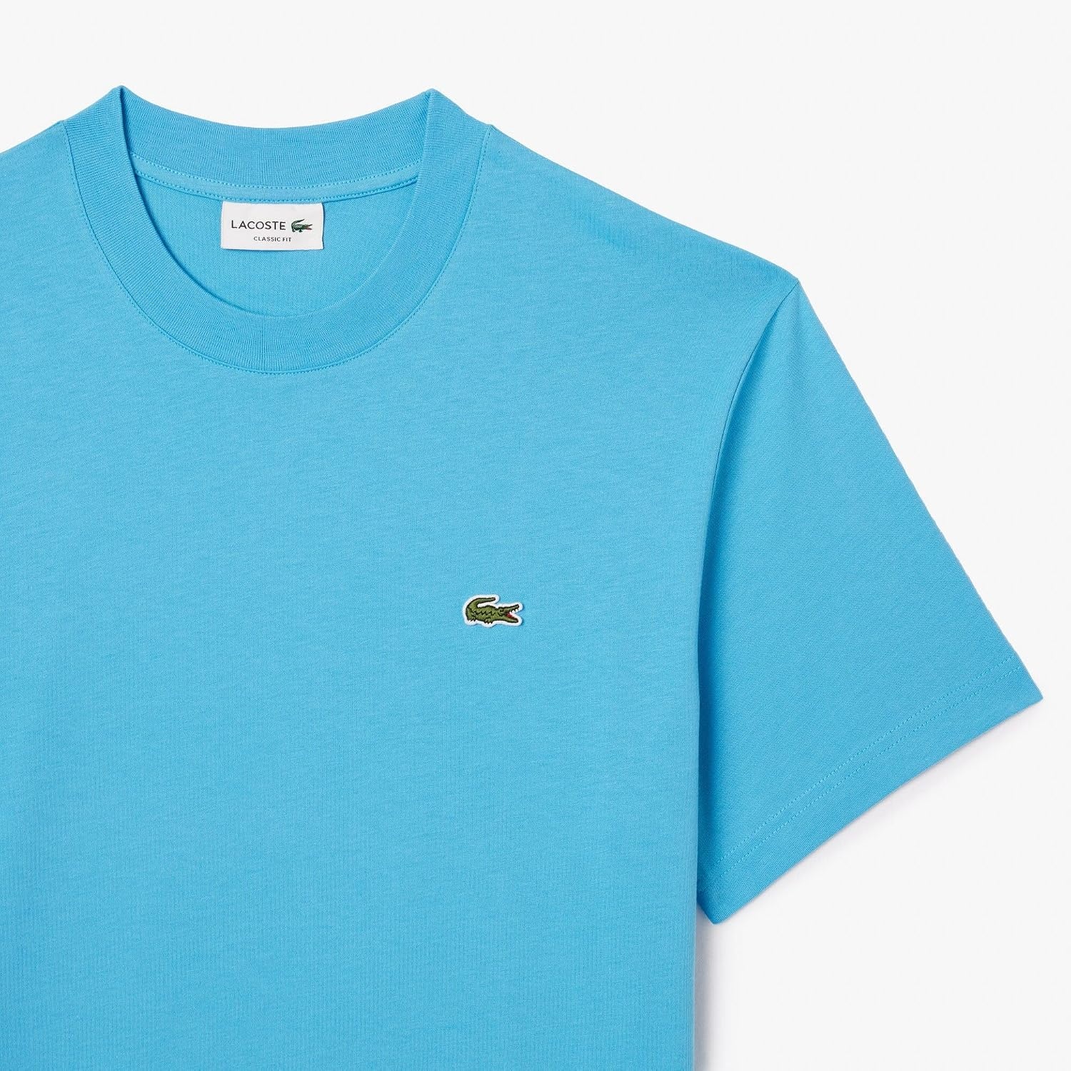 image:imageLacoste Mens Cotton Logo TeeArgentine Blue Green Croc